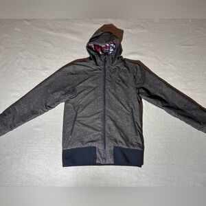 Under Armour STORM ⛈️ Jacket Full Zip Melange Grey Hoodie Style